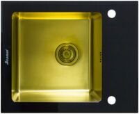 Кухонная мойка Seaman Eco Glass SMG-610B Gold