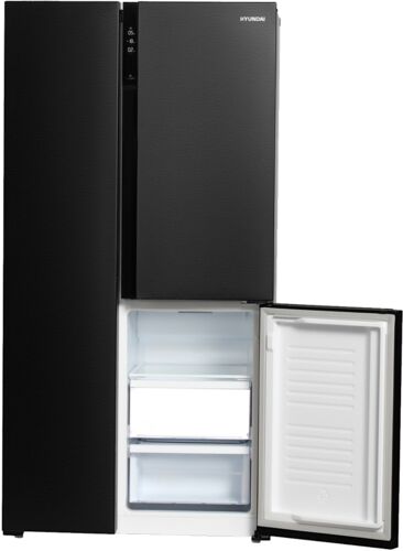 Холодильник Hyundai CS5073FV черная сталь