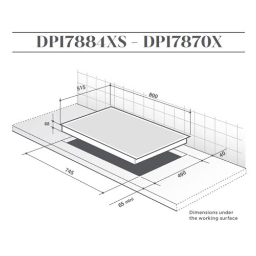 Варочная панель De Dietrich DPI7876X