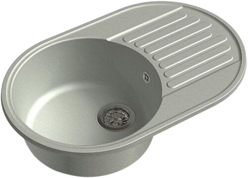 Кухонная мойка Granfest 740 GF-Quarz (ECO-18) серый
