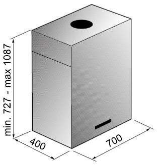 Вытяжка Korting KHA 7950X Cube