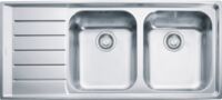 Кухонная мойка Franke NEX 621 L нерж. сталь/леваяа, 101.0040.736