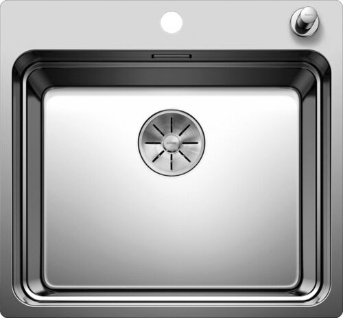 Кухонная мойка Blanco Etagon 500-IF/A нерж.сталь зеркальная полировка, с клапаном-автоматом, 521748