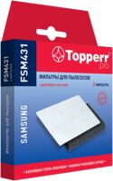 Комплект фильтров (губчатый фильтр, микрофильтр) Topperr FSM 431