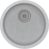 Кухонная мойка Tolero R-104 №001 серый металлик