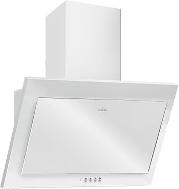 Вытяжка Elikor Коралл 60П-430-К3Д белый/белое стекло, 152185