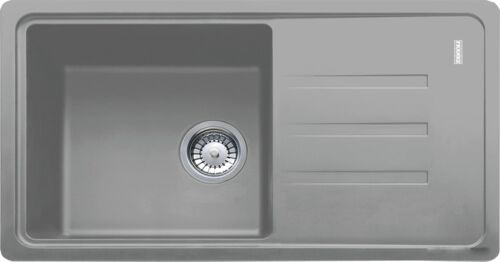 Кухонная мойка Franke BSG 611-78 стоп-вентиль, серый камень