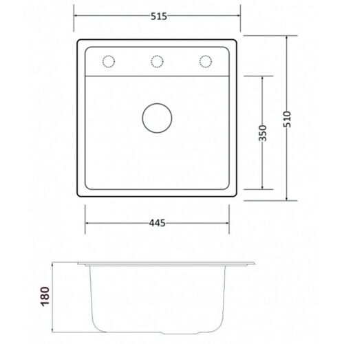Кухонная мойка Zorg GR 515