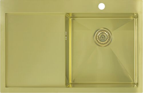 Кухонная мойка Seaman Eco Marino SMV-780L Light Gold, левая
