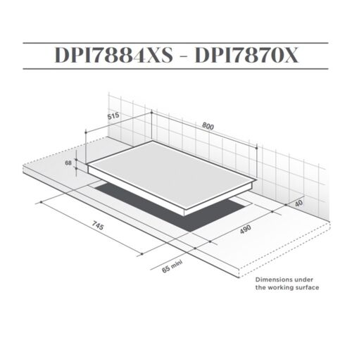 Варочная панель De Dietrich DPI7884XT