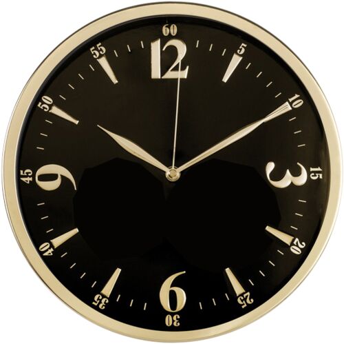 часы настенные Бюрократ WALLC-R25M black