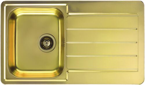 Кухонная мойка Alveus Line 20 сифон, 860x500, золото, 1068988