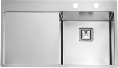 Кухонная мойка Alveus Stylux 50 right, сифон, клапан-автомат, 860x510, 1084294
