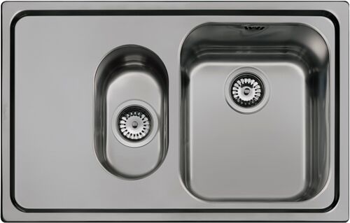 Кухонная мойка Smeg SP7915SN Нержавеющая сталь с PVD-покрытием, цвет серебро