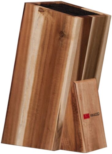 Универсальная деревянная подставка для хранения ножей Mikadzo UN-PL5