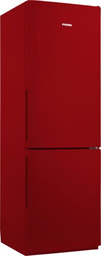 Холодильник Pozis RK FNF-170 рубиновый, ручки вертикальные